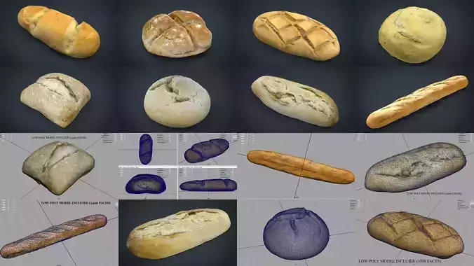 BREAD COLLECTION PACK X8 
