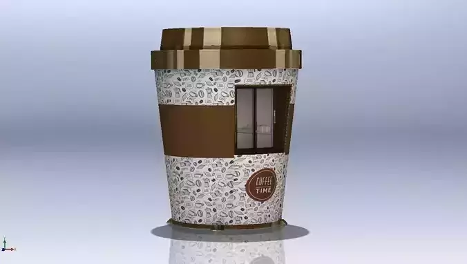 Coffeeshop Booth Cup