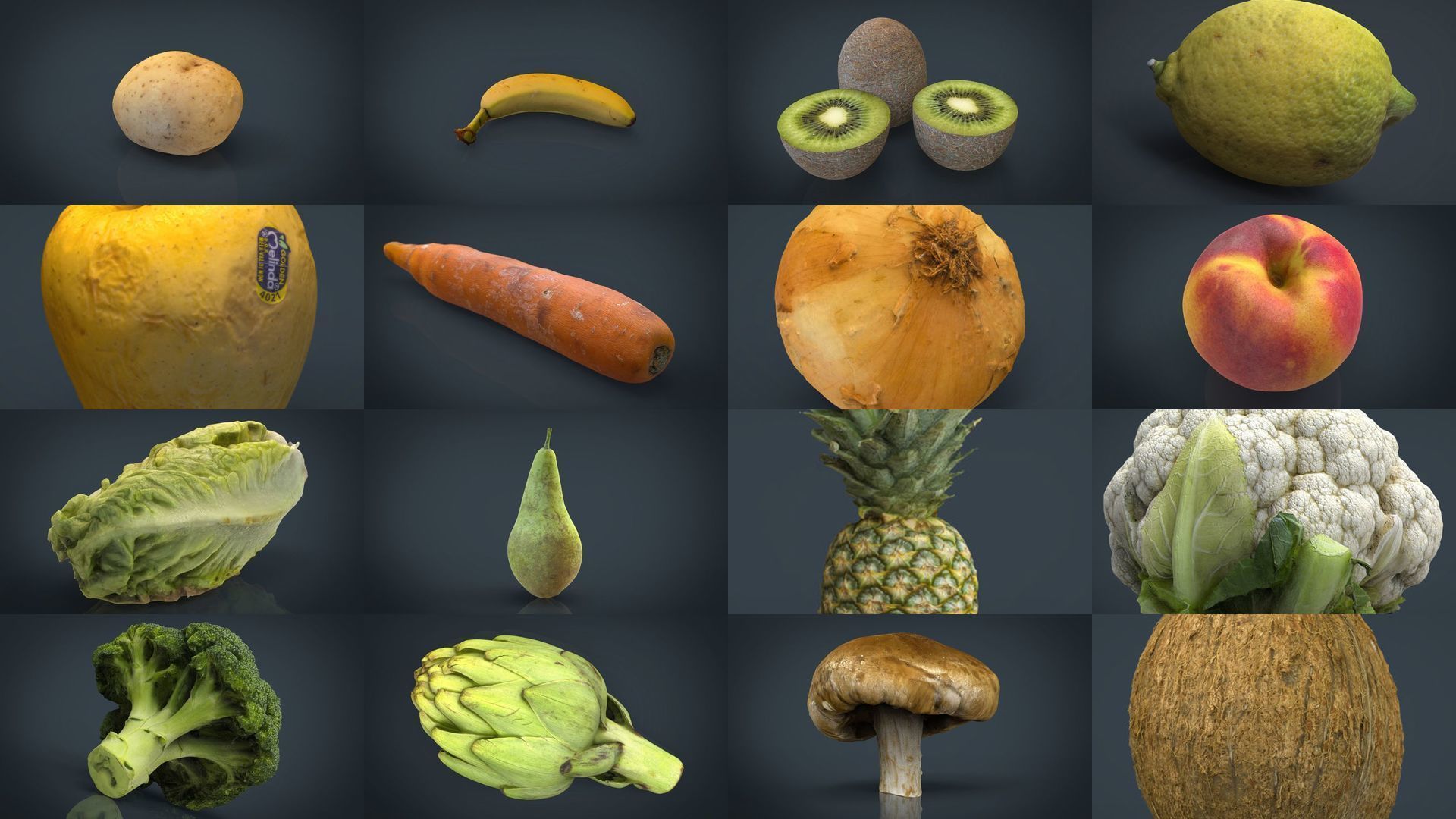 FRUIT AND VEGETABLES COLLECTION PACK _2