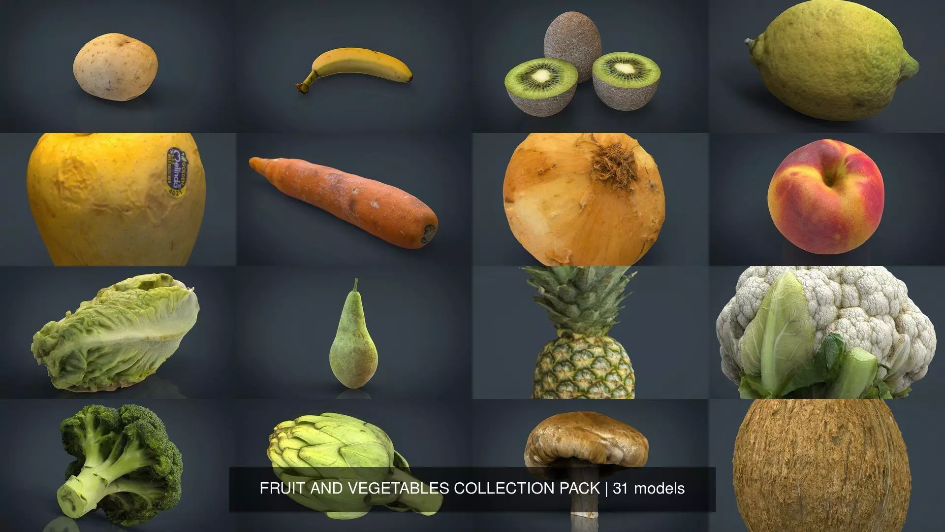 FRUIT AND VEGETABLES COLLECTION PACK _1