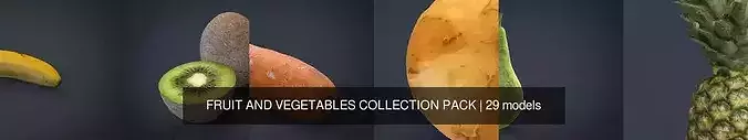 FRUIT AND VEGETABLES COLLECTION PACK 4