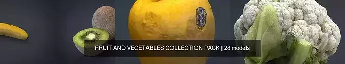 FRUIT AND VEGETABLES COLLECTION PACK 2