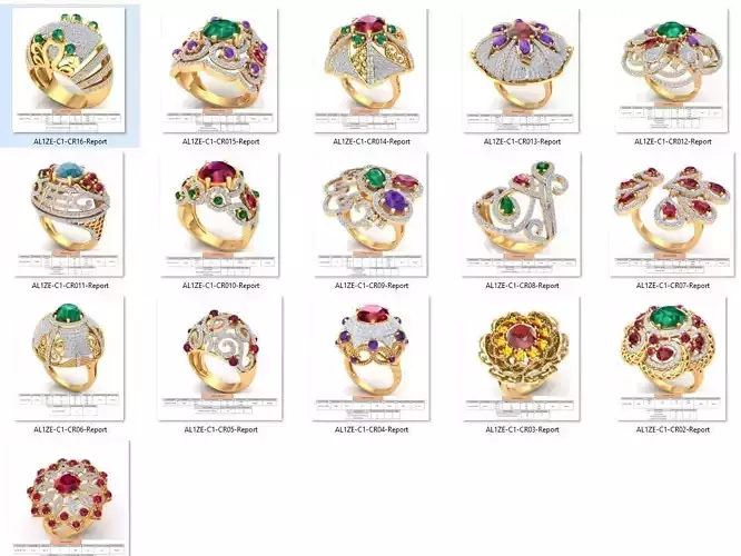 BULK-3DM-With Gems-RING 16 Files