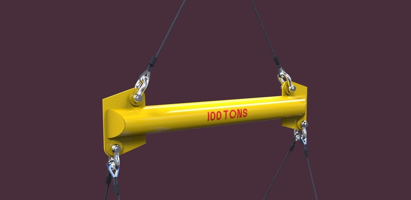 Spreader bar Free 3D model_2