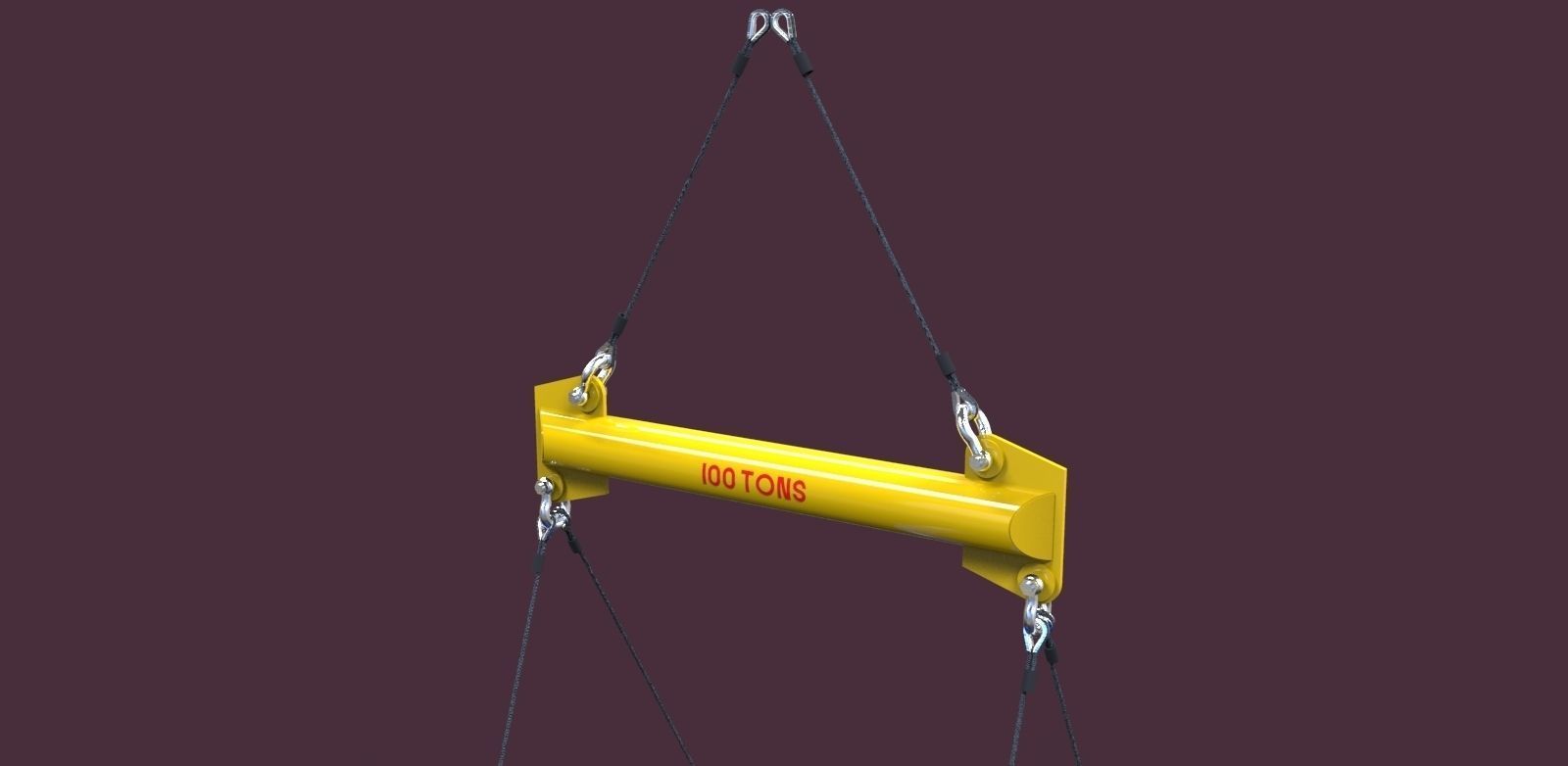 Spreader bar Free 3D model_1