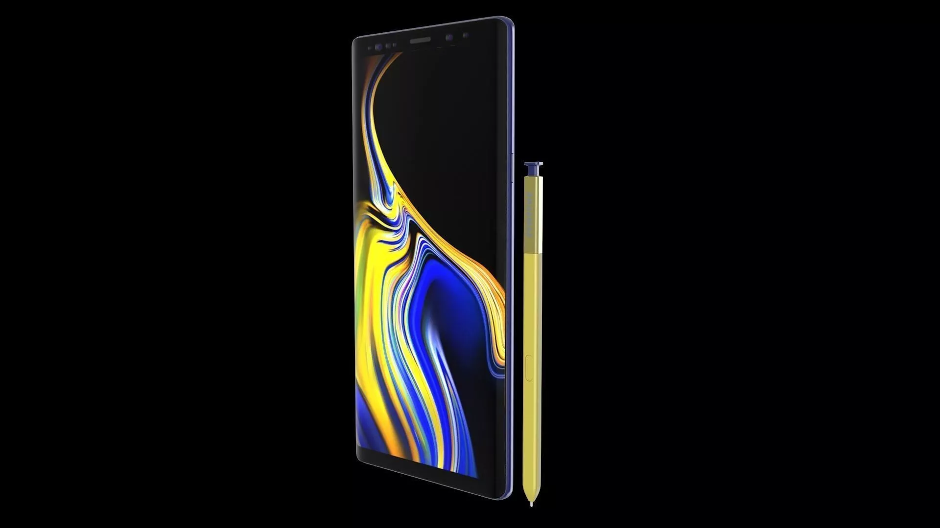C4D Modeling----Super Fine Samsung Galaxy Note 9 Model 3D model