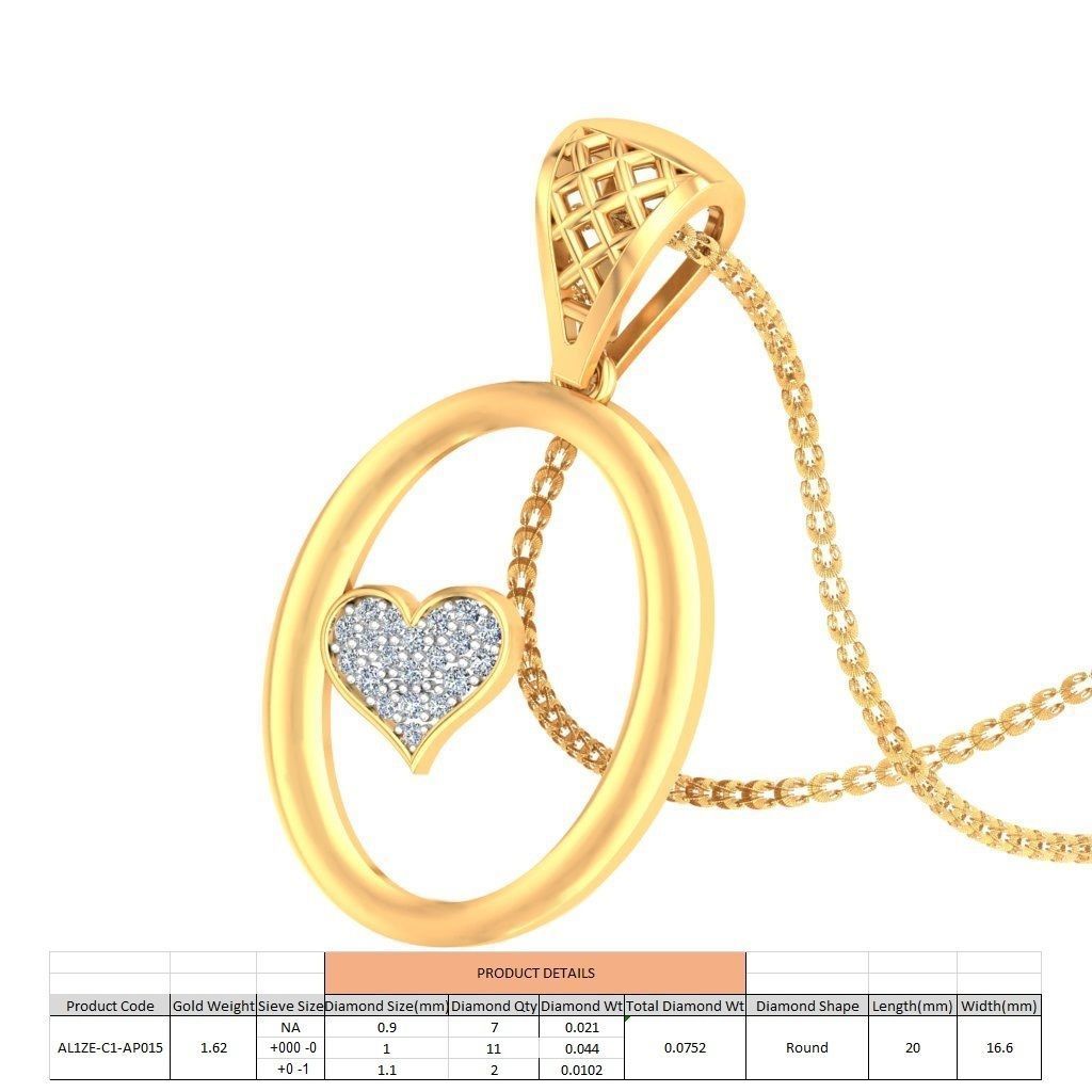 BULK-3DM-With Gems-PENDANT 26 Files-1 3D print model_15