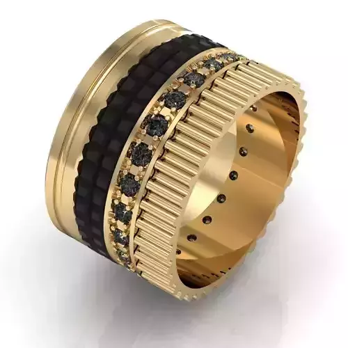 fashion ring  3D print model