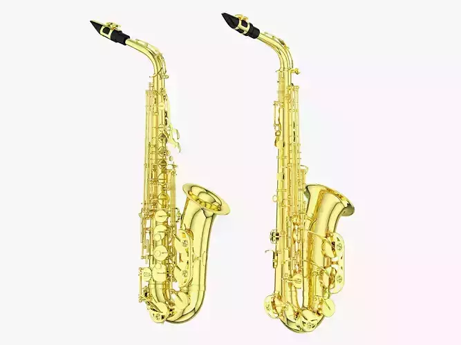 Saxophone golden