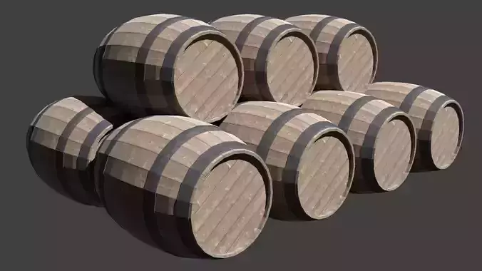 Wooden Barrel