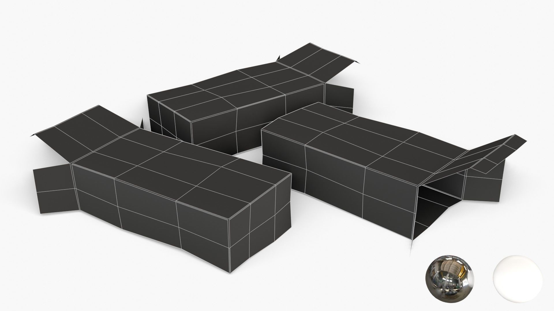 US rations WWII 3D Model Collection_9