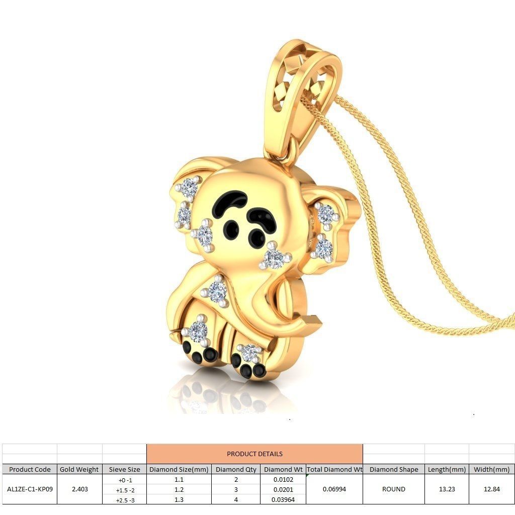 BULK-3DM-With Gems-PENDANT 25 Files 3D print model_23