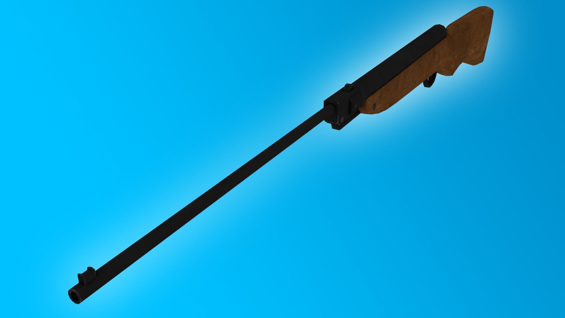 Fairground Rifles 3D model Air Rifle VR / AR / low-poly | CGTrader