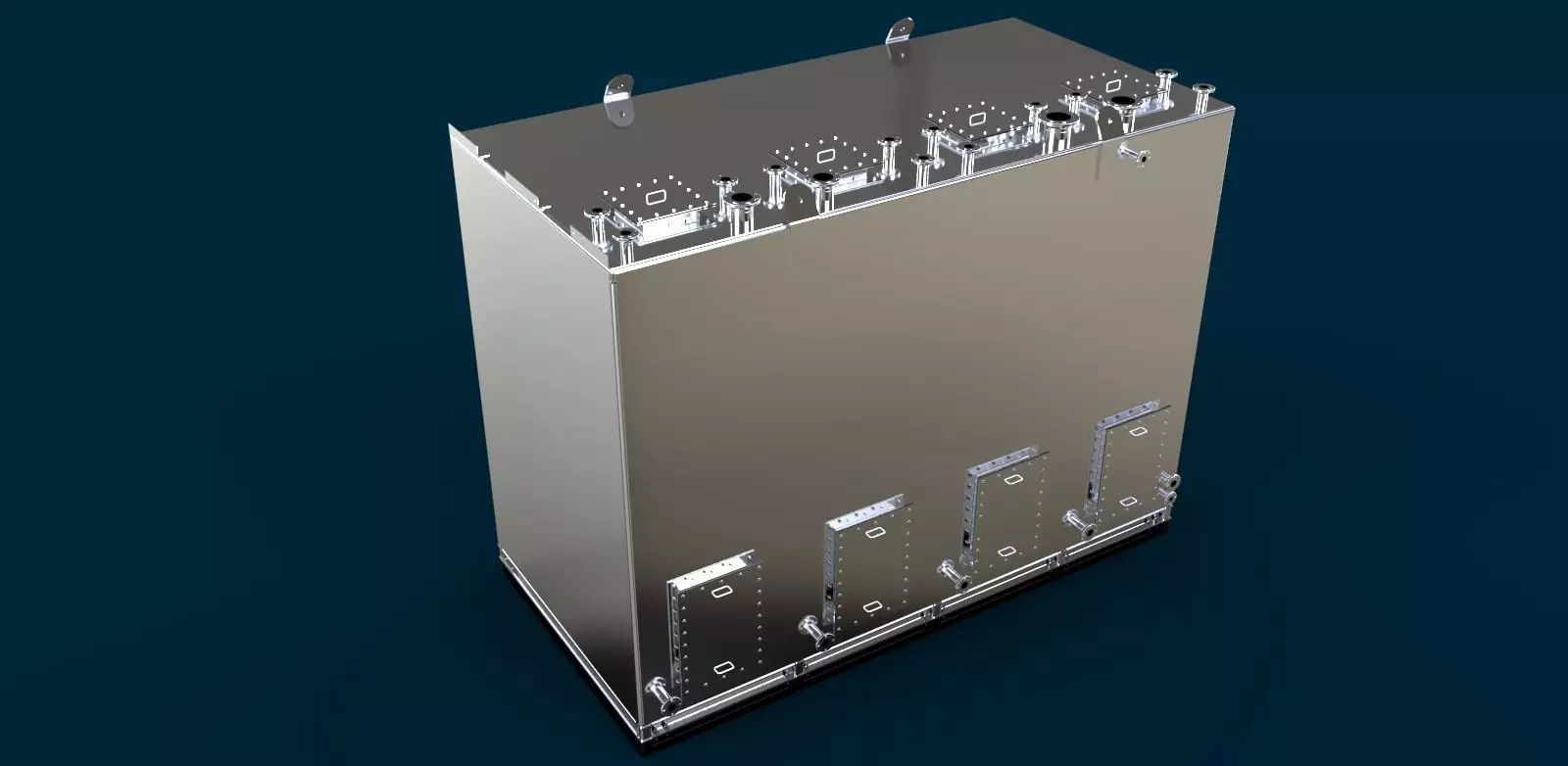 Chemical tanks module-b Free 3D model