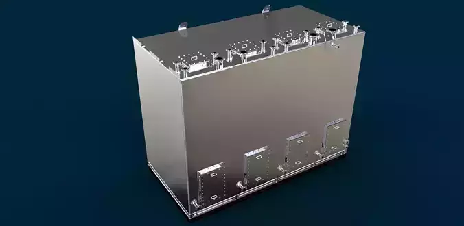 Chemical tanks module-b Free 3D model
