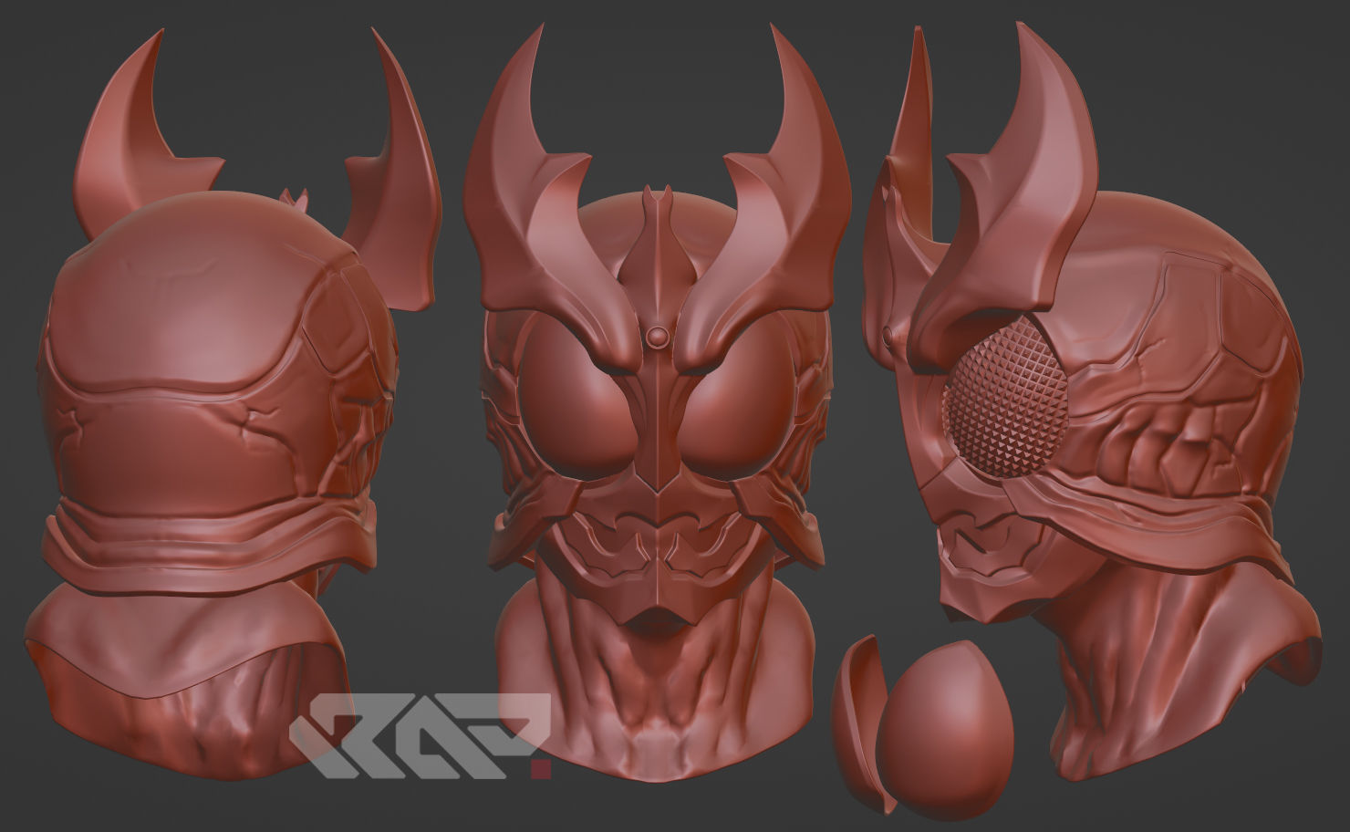 Kuuga SIC colosseum 3D print model_5