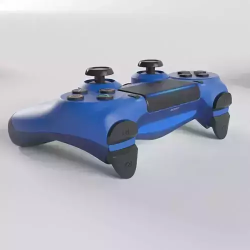 Sony PlayStation 4 DualShock Controller Wave Blue Edition 3D model