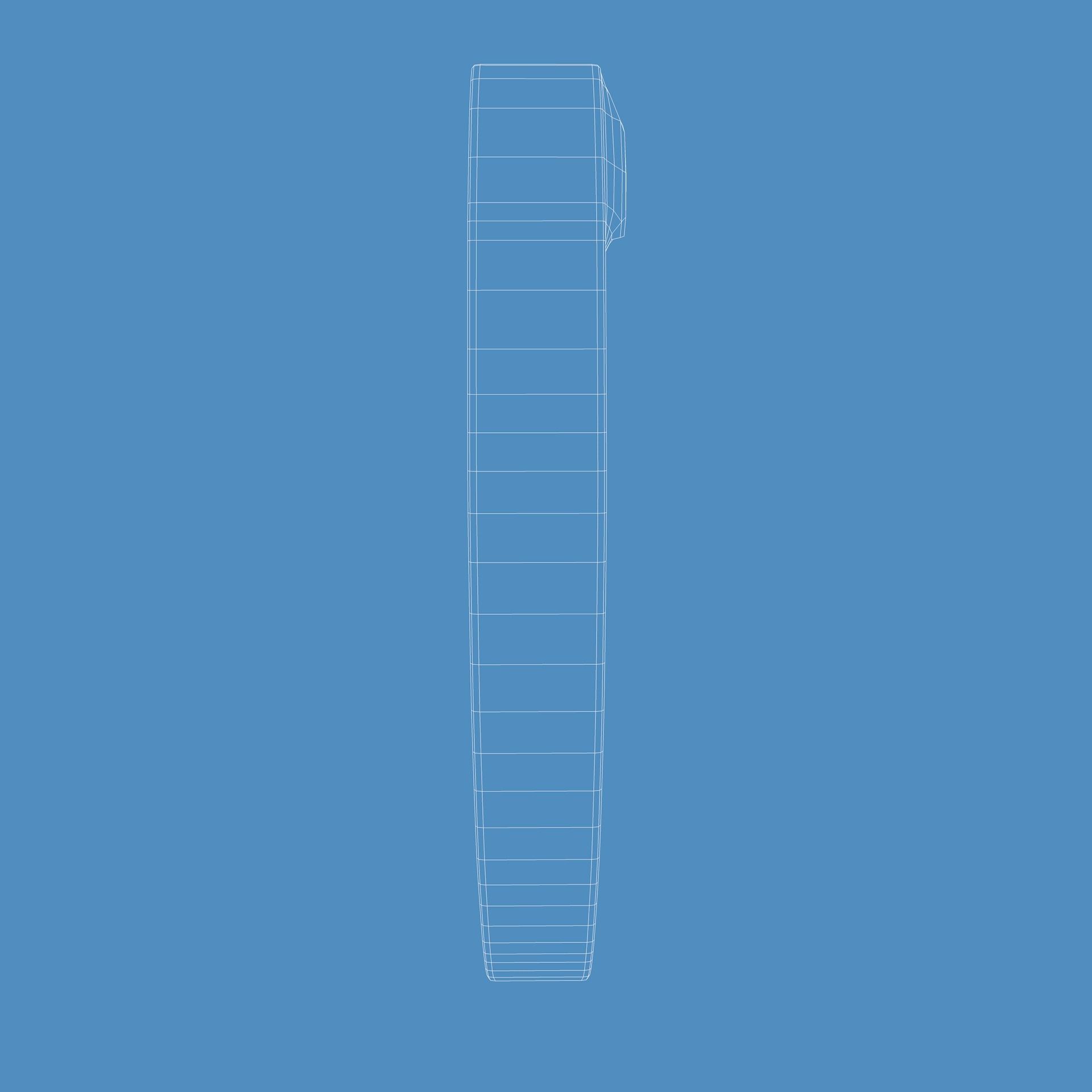 3D Horseshoe with letter s Low-poly 3D model_18