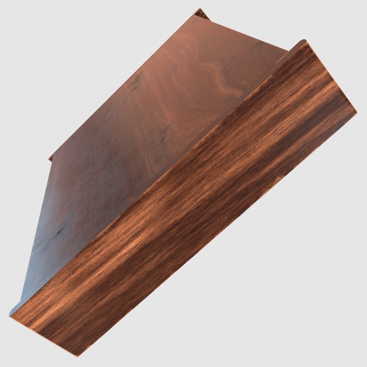 Dartboard Cabinet Low-poly 3D model_5