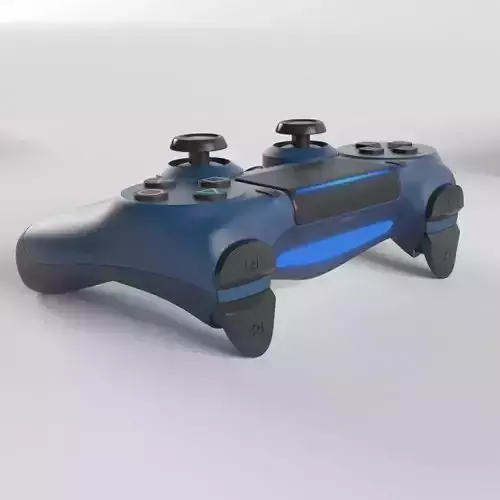 Sony PlayStation 4 DualShock Controller Midnight Blue Edition 3D model