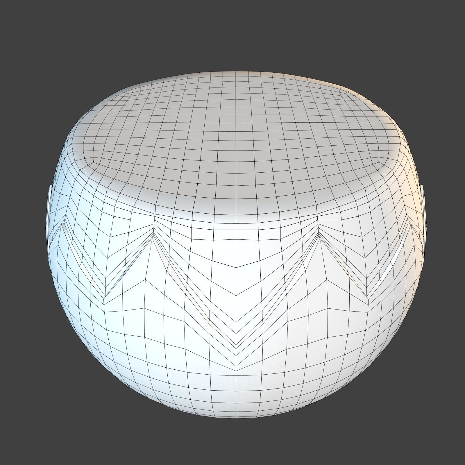 EGGcellent Chair and Table Low-poly 3D model_7