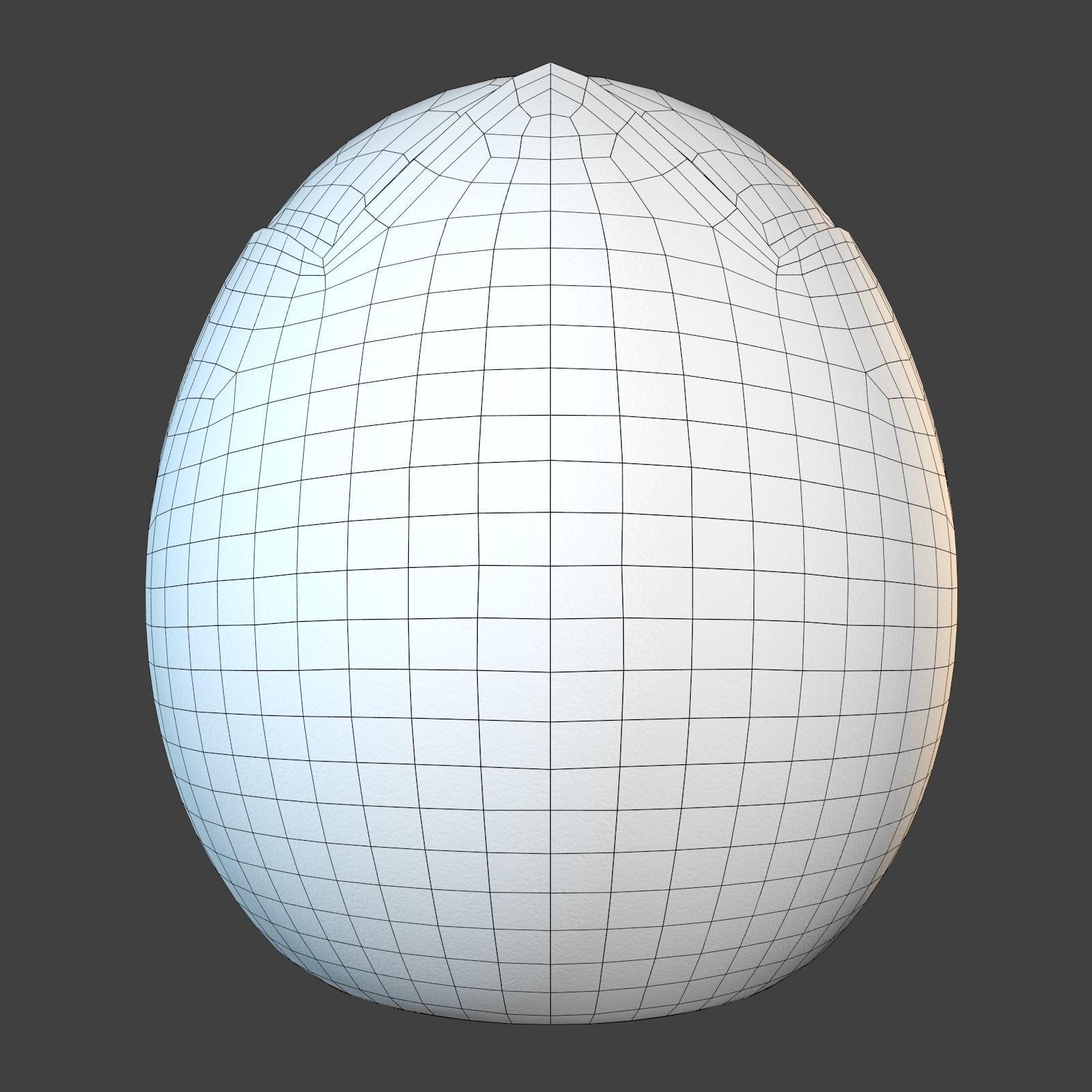 EGGcellent Chair and Table Low-poly 3D model_6