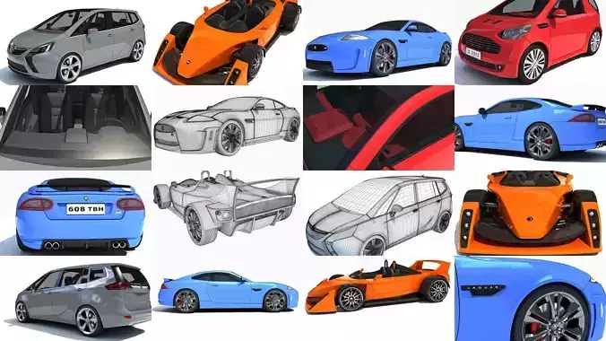 Car 3D Models 3D Model Collection