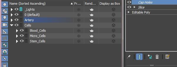 Fat Clot in Blood Stream Animation 3D model_14
