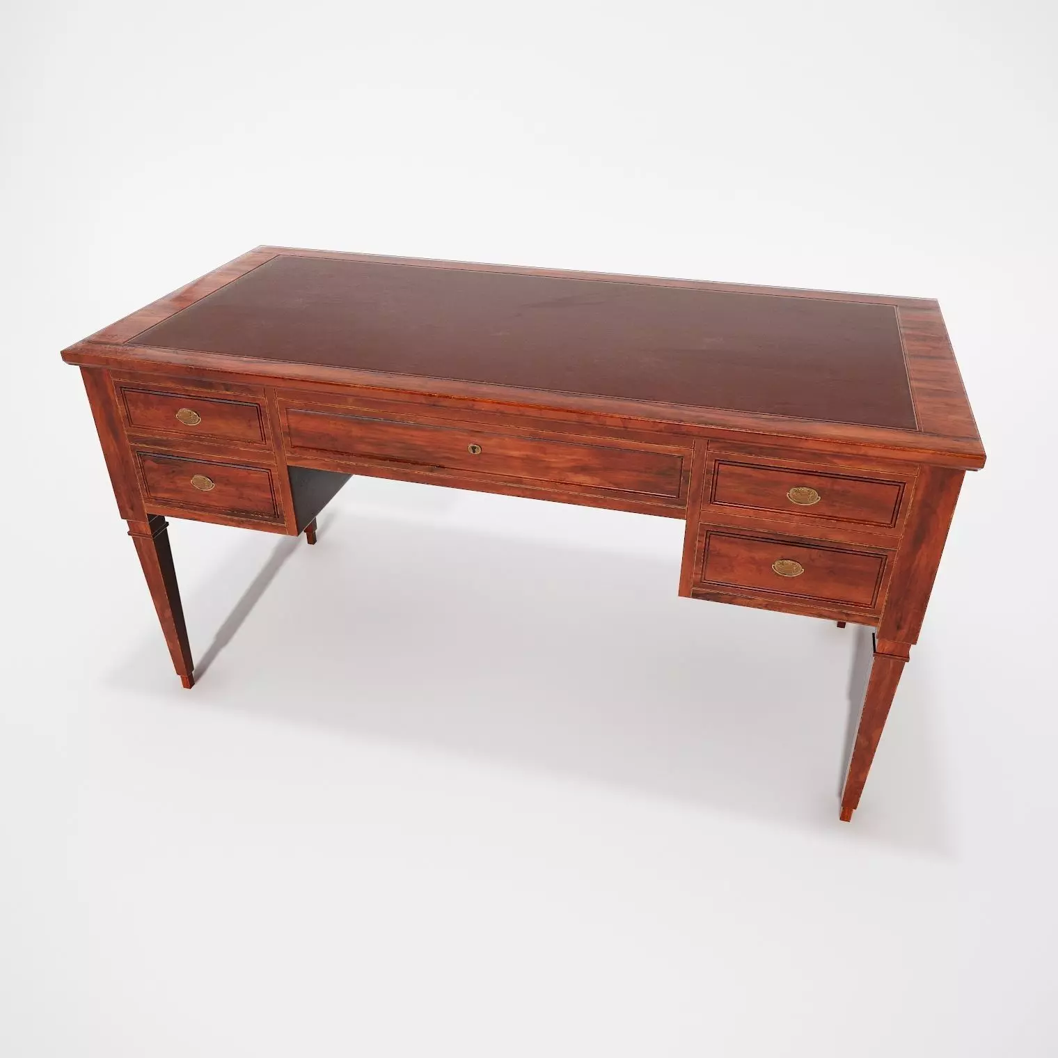 Table Antiques Free low-poly 3D model_0