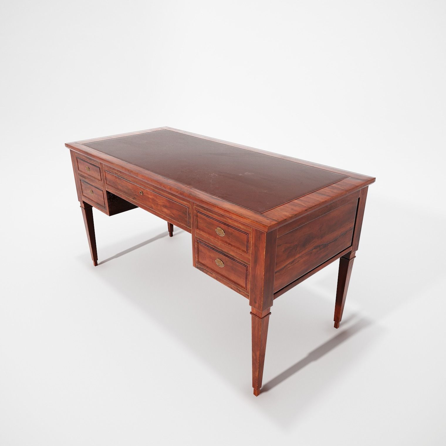 Table Antiques Free low-poly 3D model_4