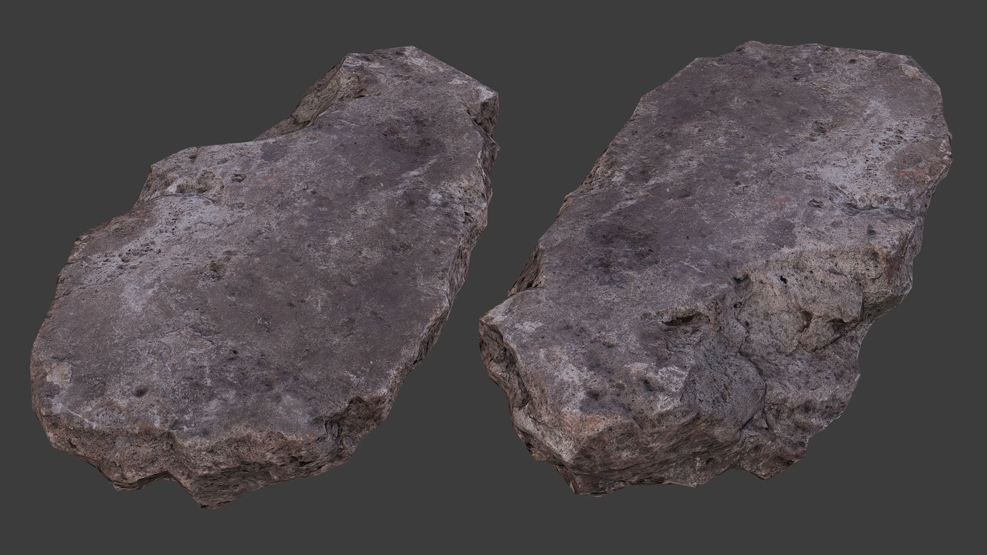 Scanned Construction Debris Pack Low-poly 3D model_26