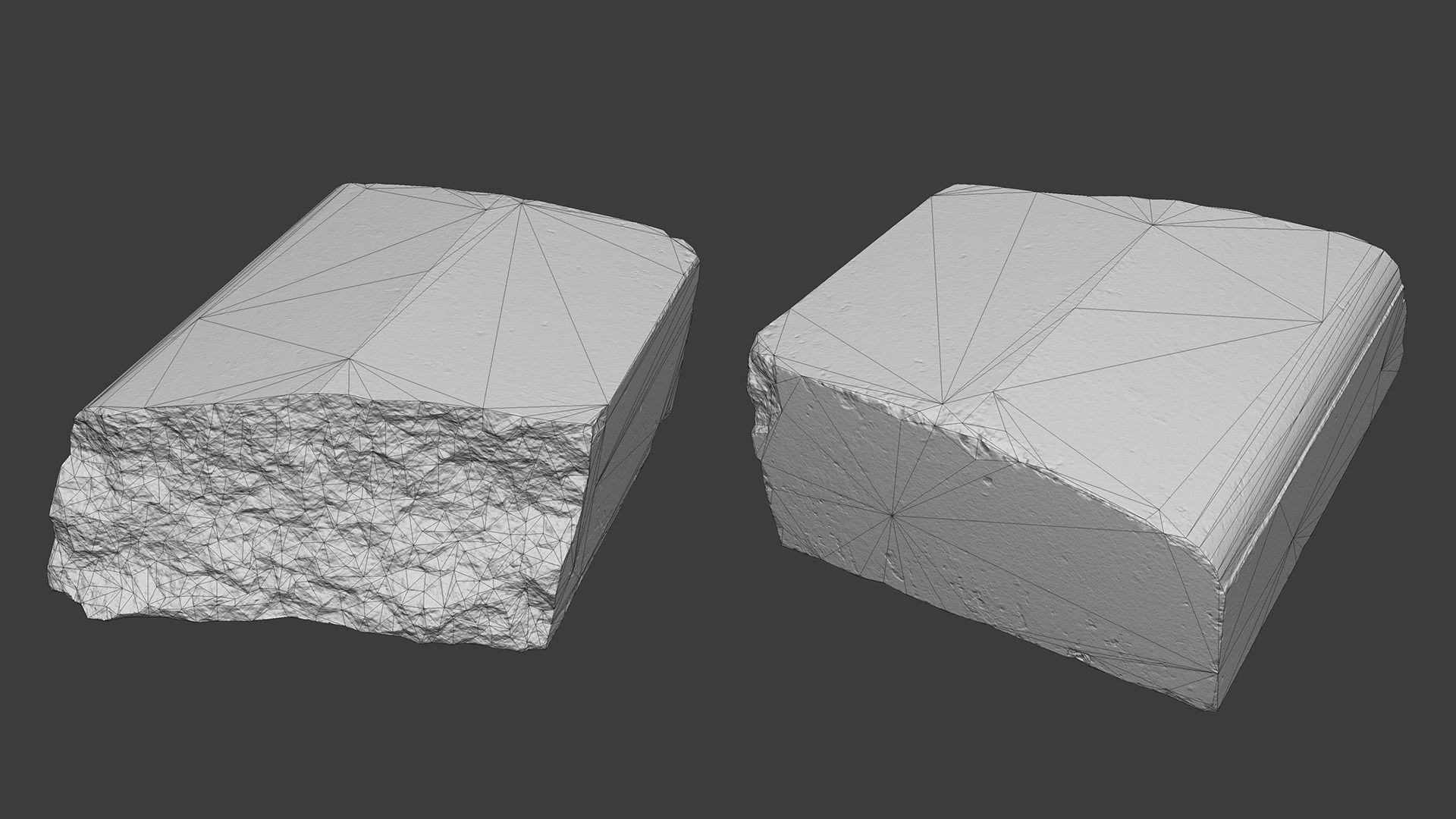 Scanned Construction Debris Pack Low-poly 3D model_37