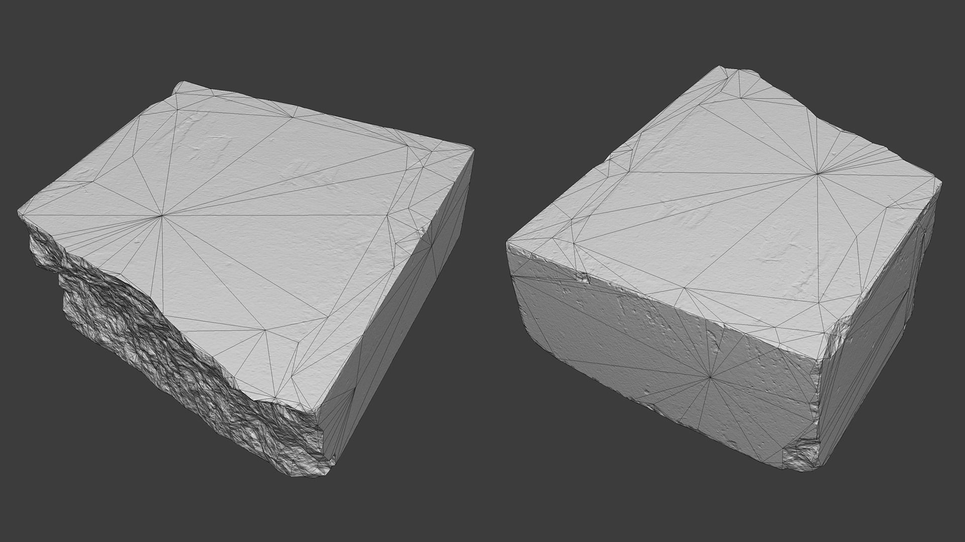 Scanned Construction Debris Pack Low-poly 3D model_39