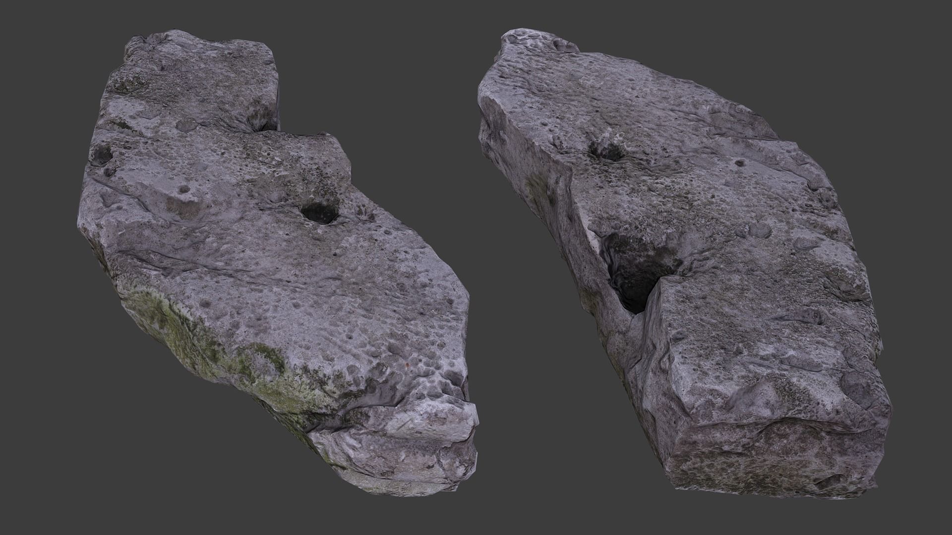 Scanned Construction Debris Pack Low-poly 3D model_49