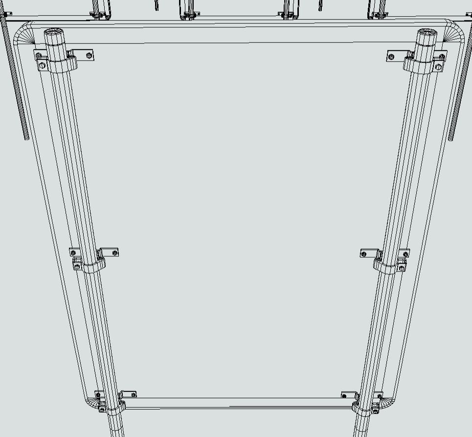 group of signs with arrows pointing Low-poly 3D model_10