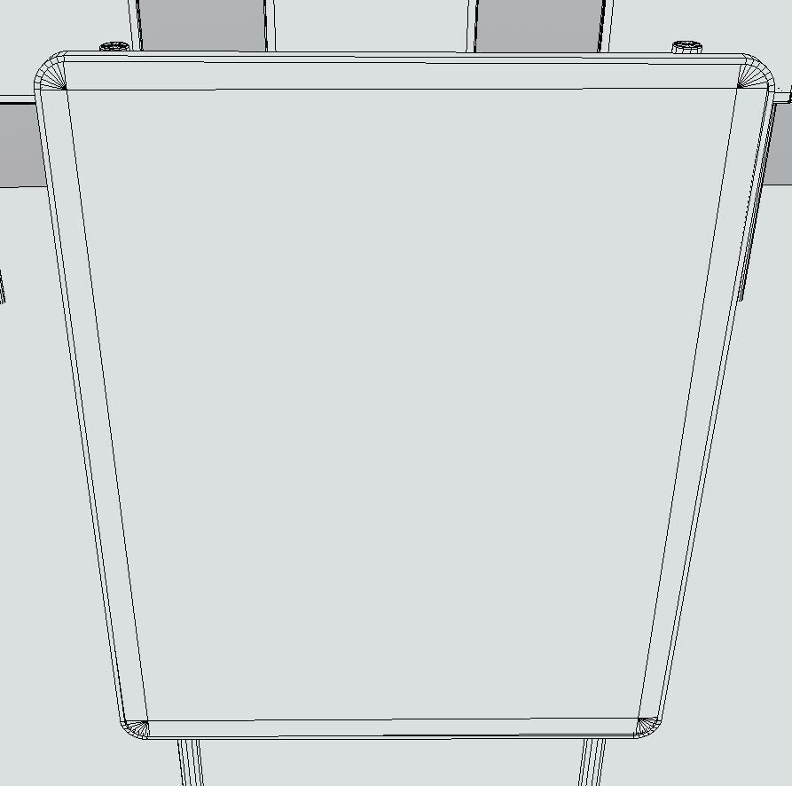 group of signs with arrows pointing Low-poly 3D model_15