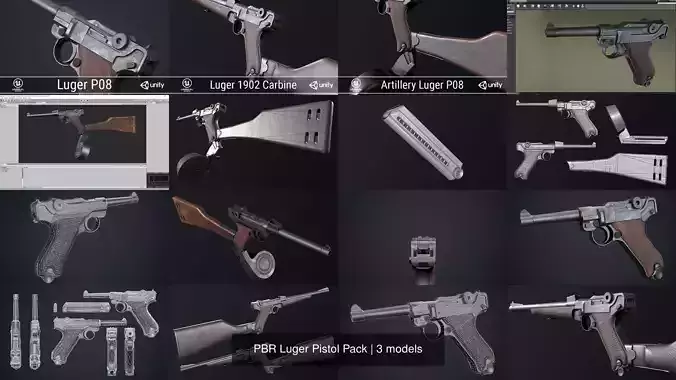 PBR Luger Pistol Pack
