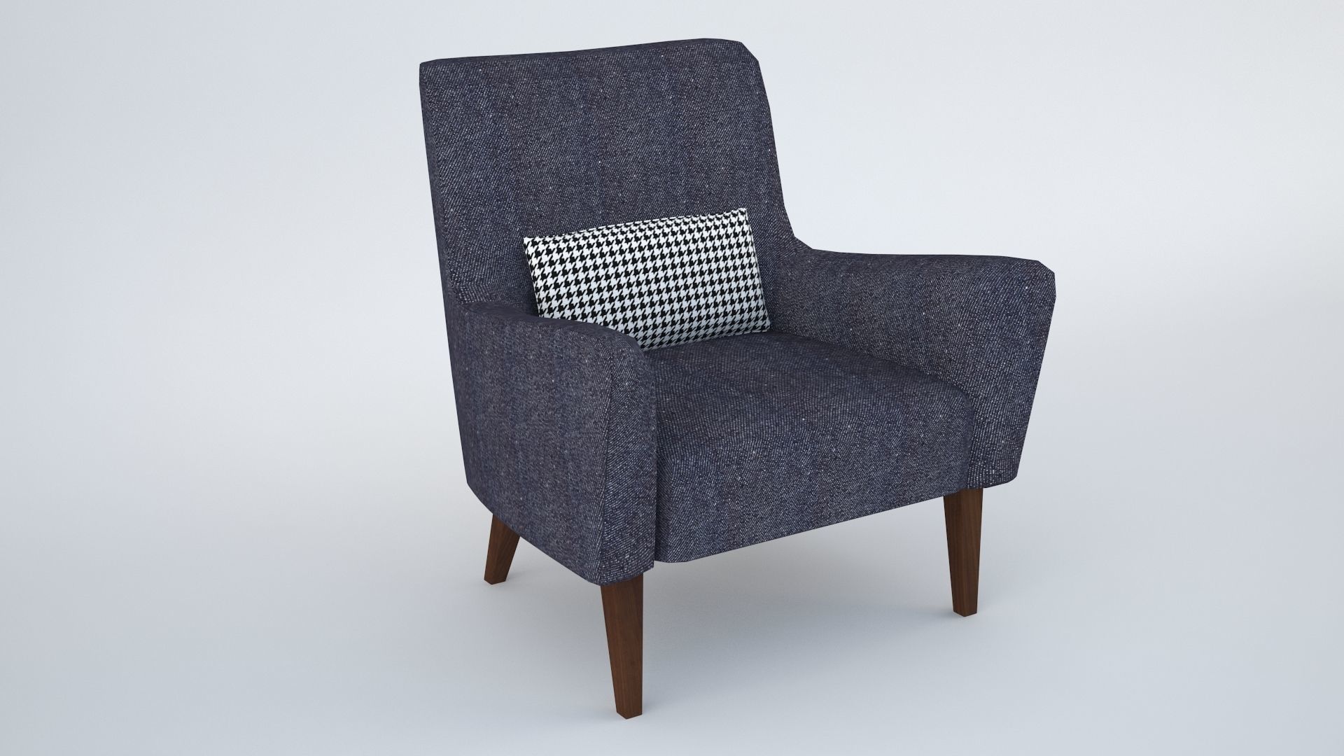 8 Chairs Collection wooden chair with fabric _6