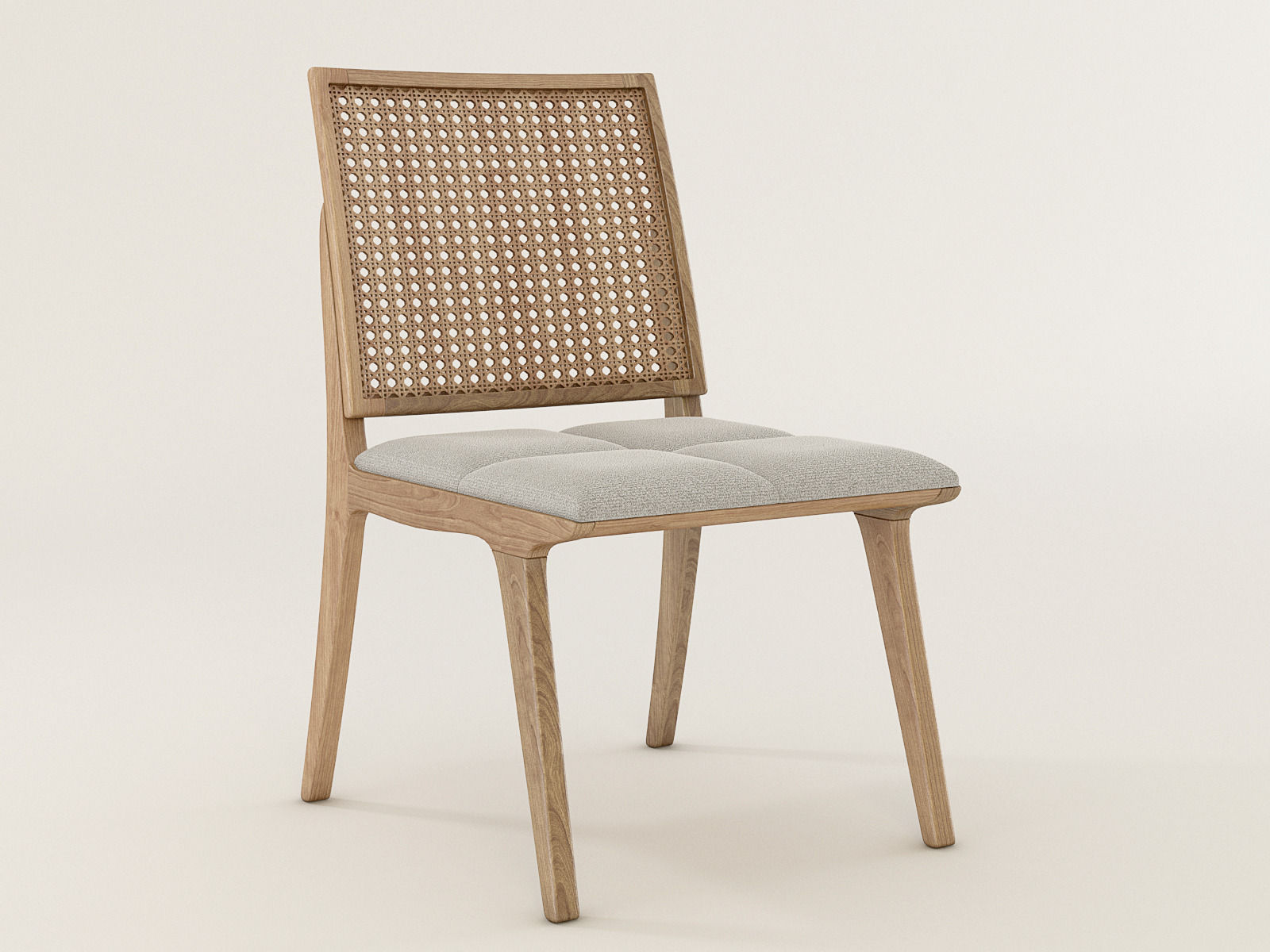 8 Chairs Collection wooden chair with fabric _2