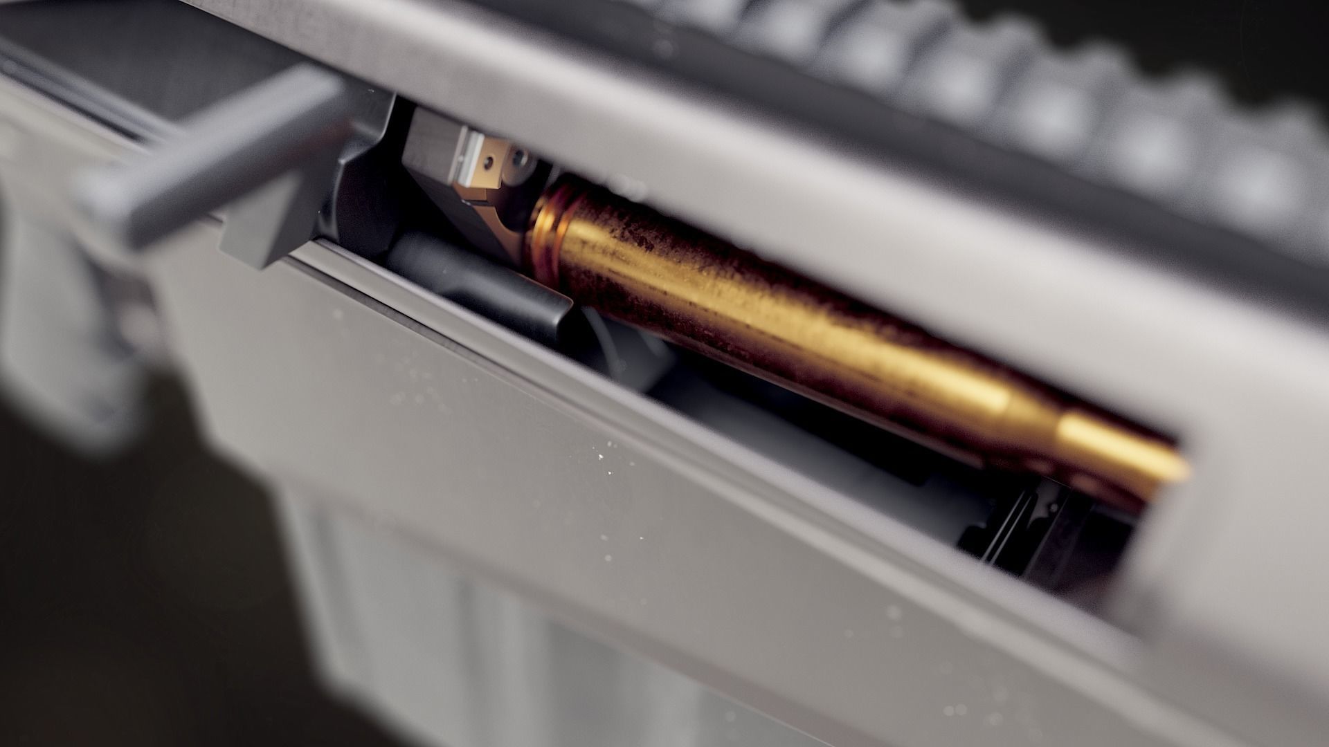 Barrett M82A1 sniper rifle 3D model_7