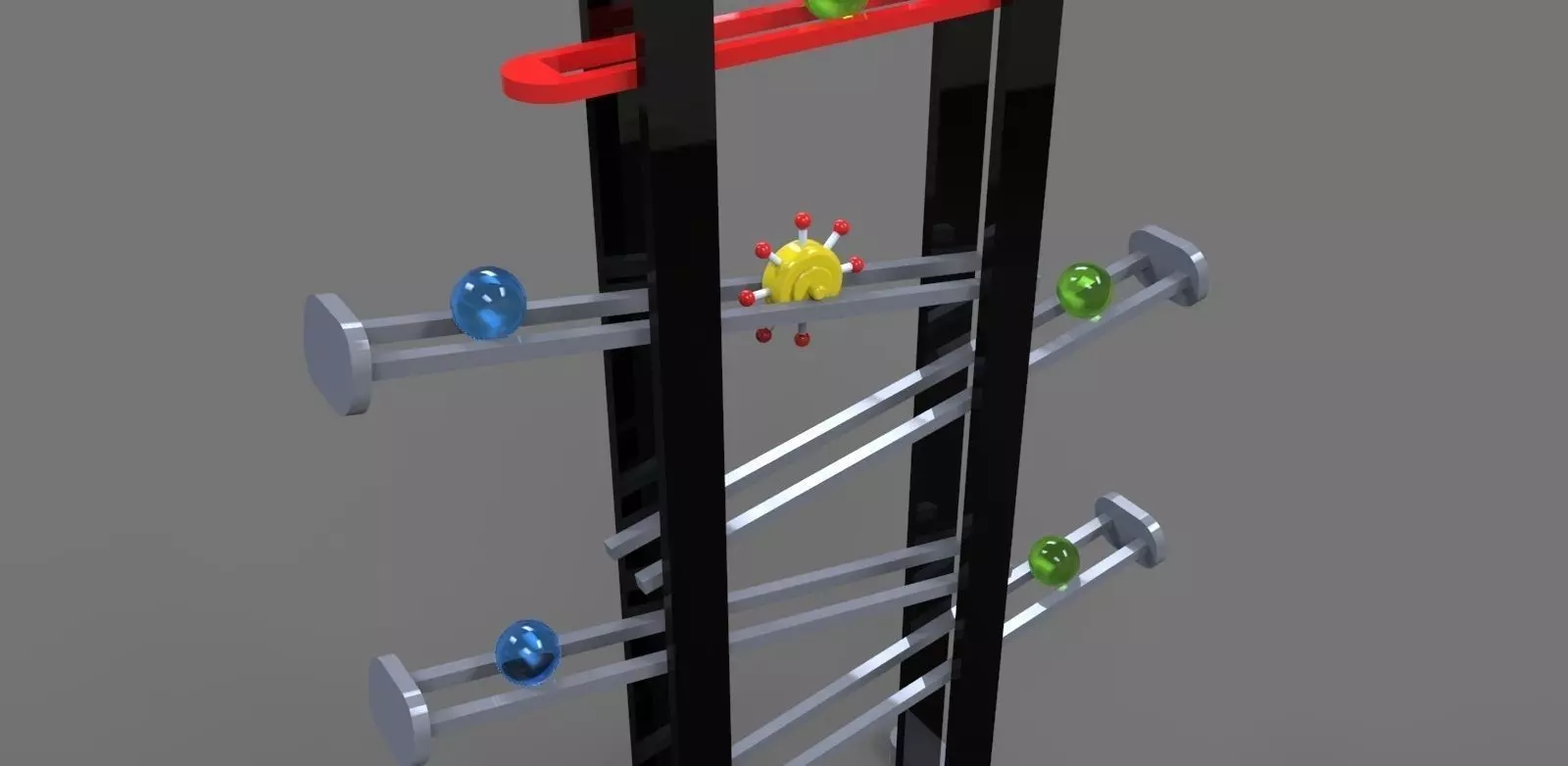 Toy physics Free 3D model