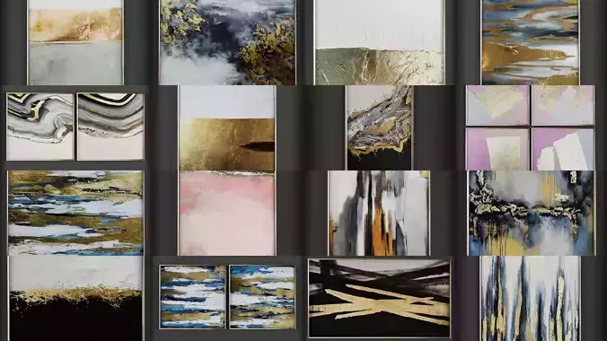 Collection of  Picture Frames - 12 sets 