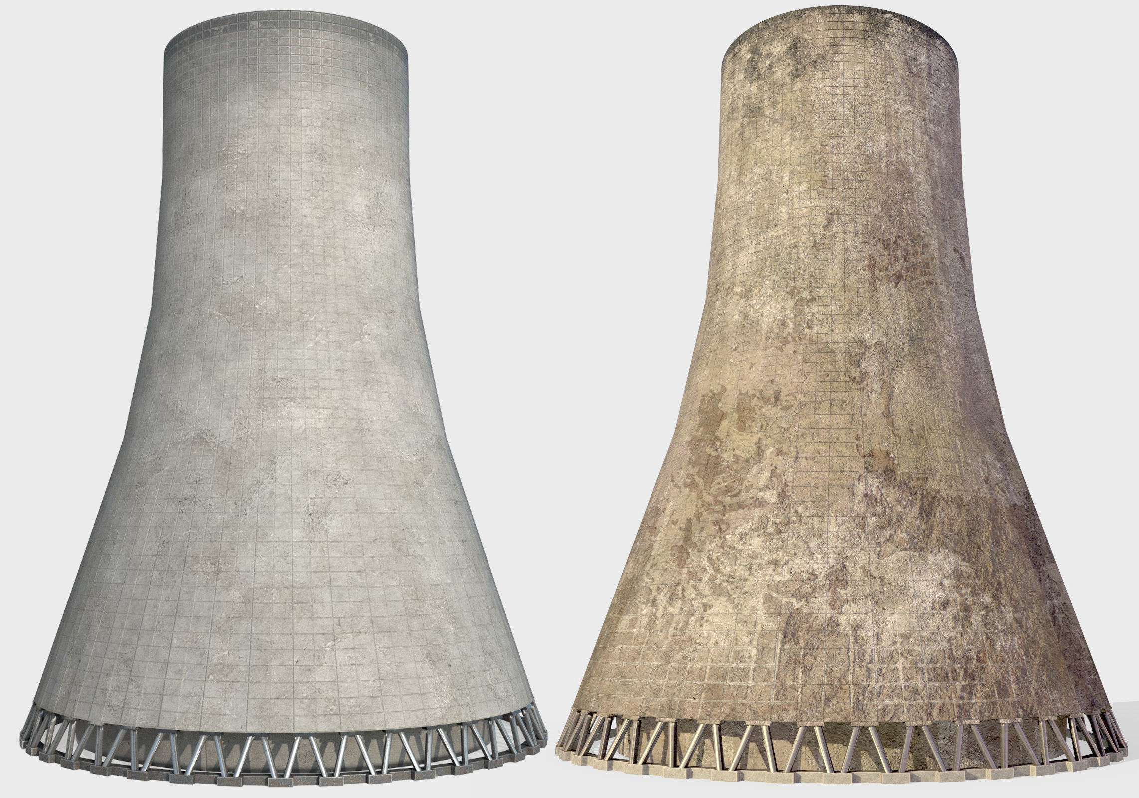 Industrial building - low poly 3D Model Collection_22