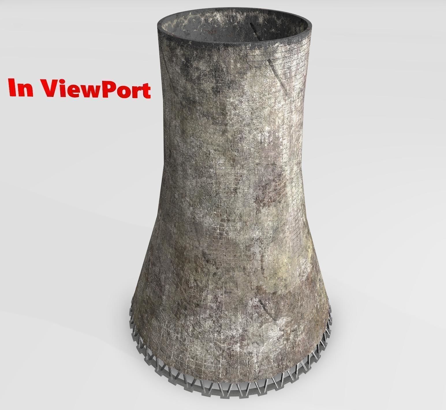 Industrial building - low poly 3D Model Collection_23