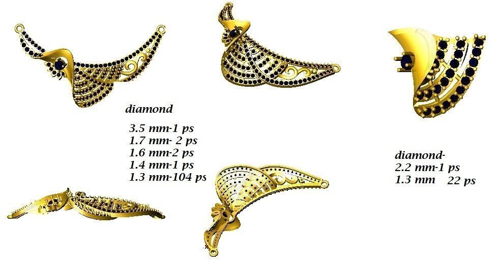 BULK-JewelCAD-NECKLACE 80 Files 3D print model_59