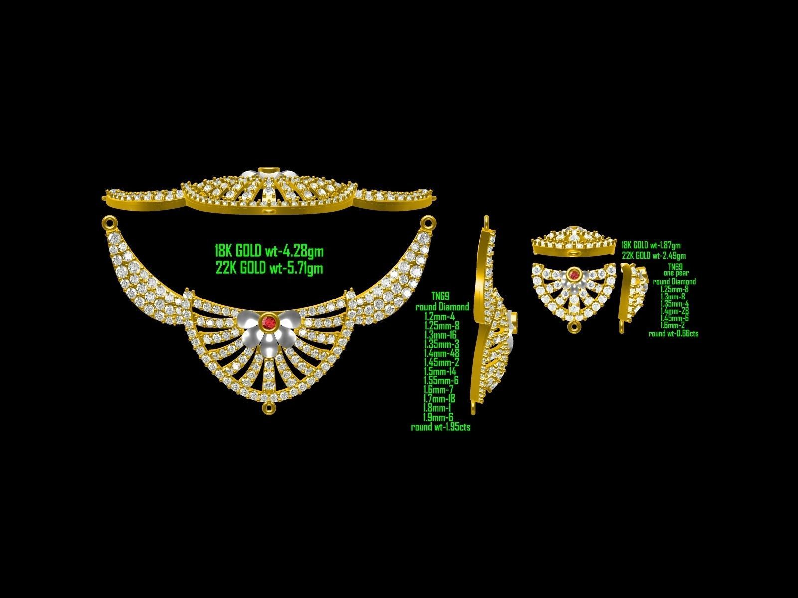 BULK-JewelCAD-NECKLACE 80 Files 3D print model_31