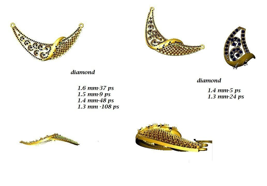 BULK-JewelCAD-NECKLACE 80 Files 3D print model_45