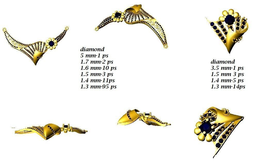 BULK-JewelCAD-NECKLACE 80 Files 3D print model_68