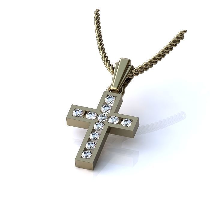 BULK-3DM-With Gems-PENDANT 63 Files 3D print model_7