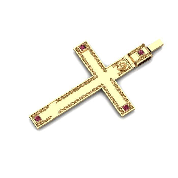 BULK-3DM-With Gems-PENDANT 63 Files 3D print model_27